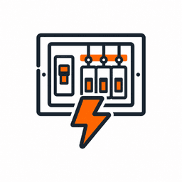 Logo électricité BatiForge